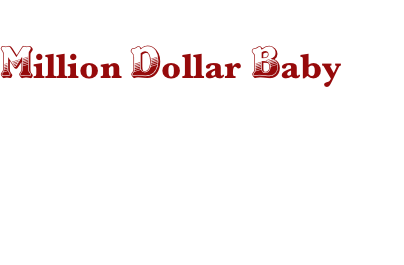 Meilleur film
Million Dollar Baby 
de Clint Eastwood

Une tragédie sublimement filmée, puissante, lourde.
Clint Eastwood, film après film, bâtit une oeuvre. 
C'est un grand, un très grand metteur en scène.
